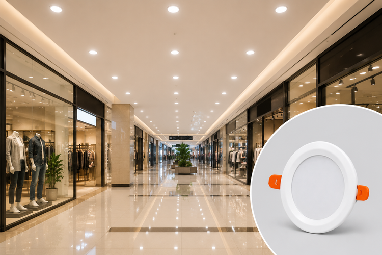 پنل LED توکار ۹ وات - طراحی مدرن و کممصرف