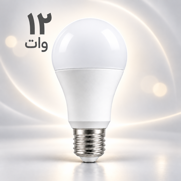 لامپ LED ۱۲ وات حبابی کممصرف