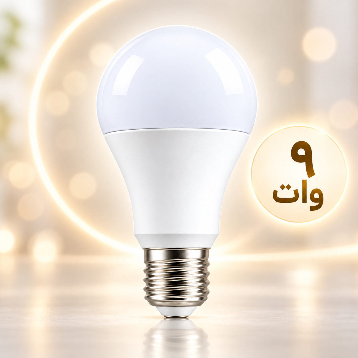لامپ LED حبابی ۹ وات | کم‌مصرف و پرنور